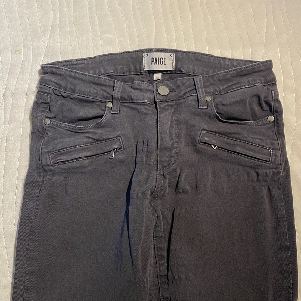 PAIGE Moto skinny jeans